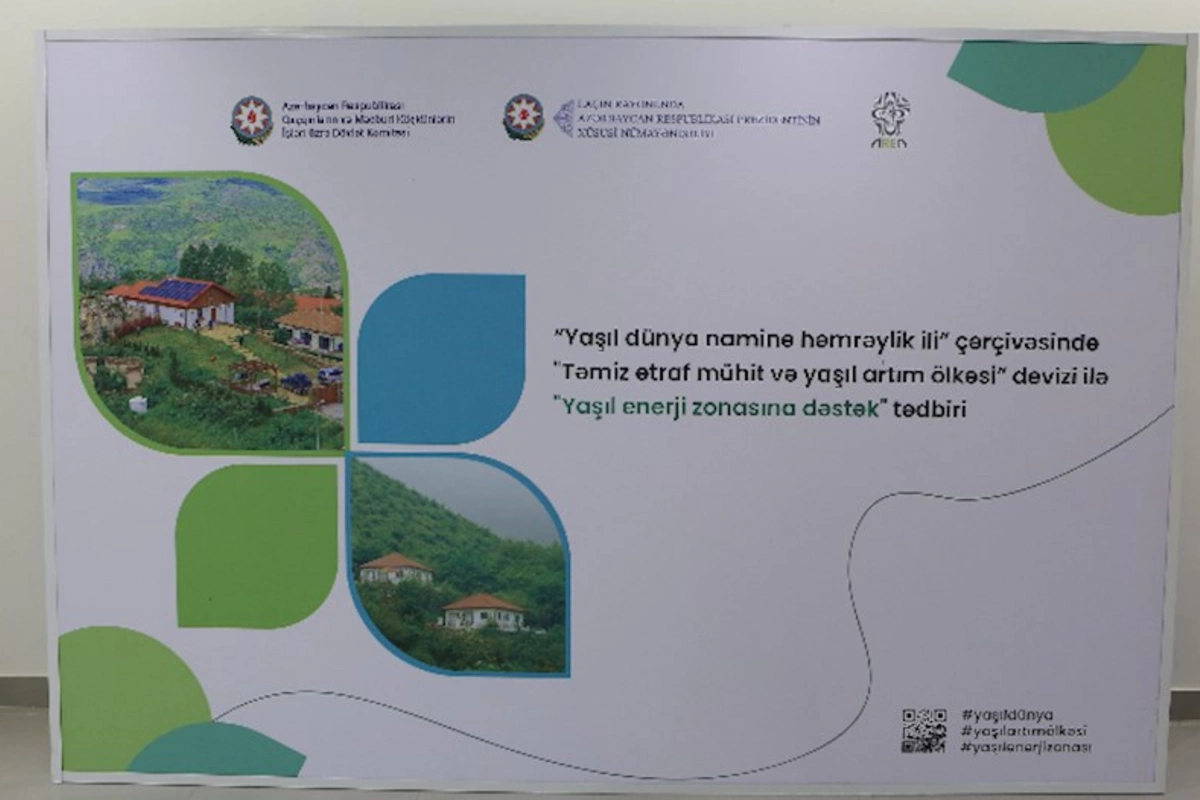 Laçında yaşıl enerji zonasına dəstək tədbiri keçirilib — FOTOLAR
