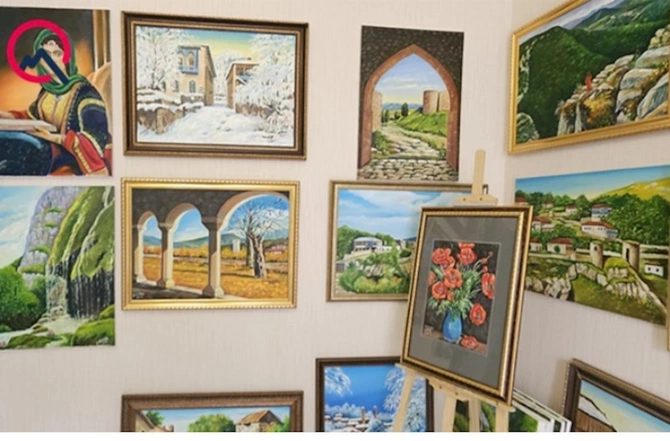 Prezidentlə eyvandan söhbətləşən rəssam: İlk görüşümüz deyildi — VİDEO/FOTOLAR Prezidentlə eyvandan söhbətləşən rəssam: İlk görüşümüz deyildi — VİDEO/FOTOLAR