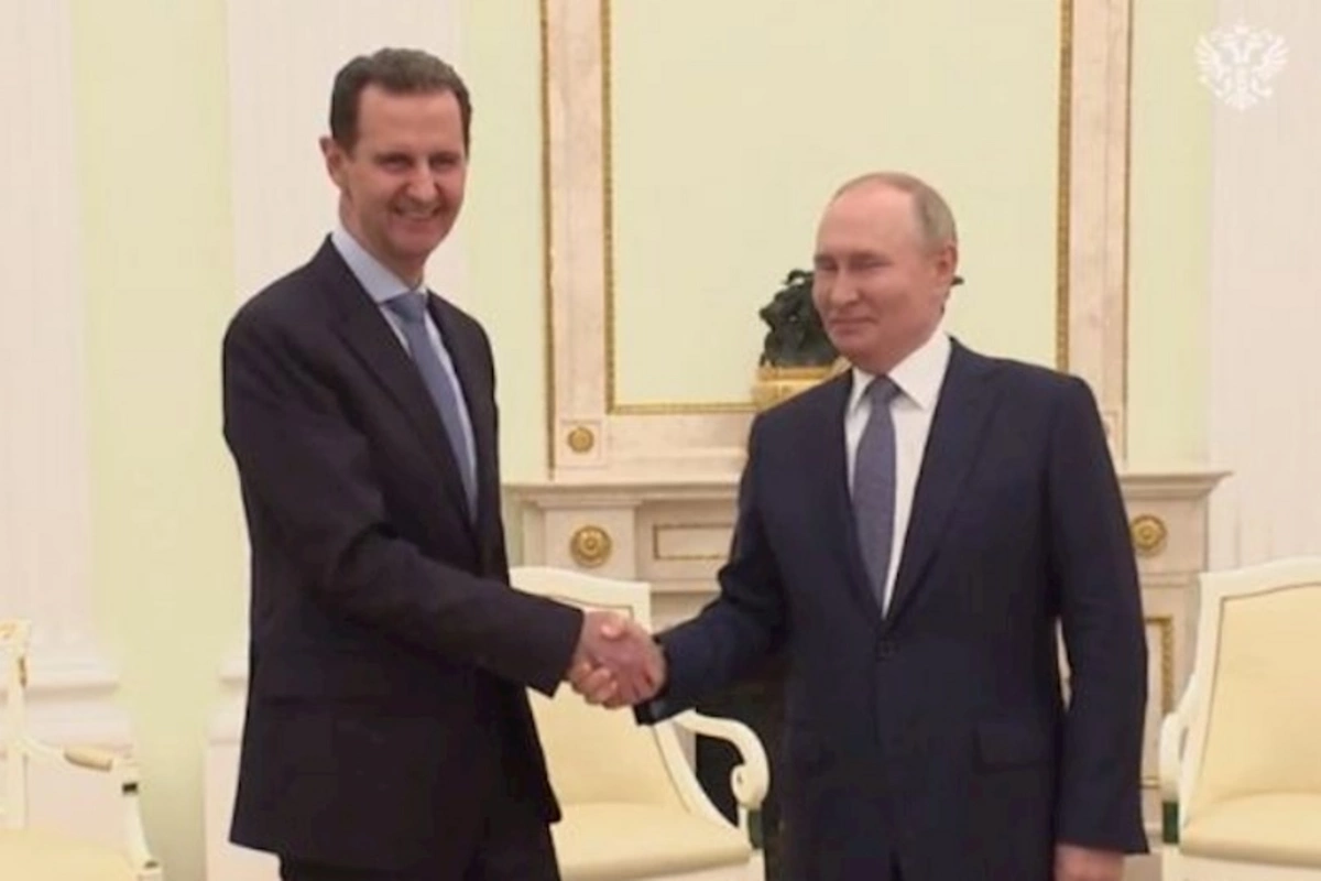 Putin və Əsəd görüş keçirir — VİDEO