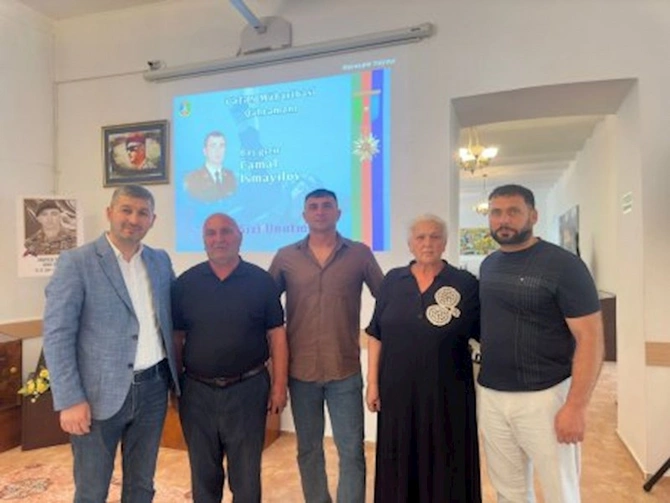 Vətən Müharibəsi Qəhrəmanı Camal İsmayılovun anadan olmasının 40-cı illiyi keçirilib — FOTOLAR