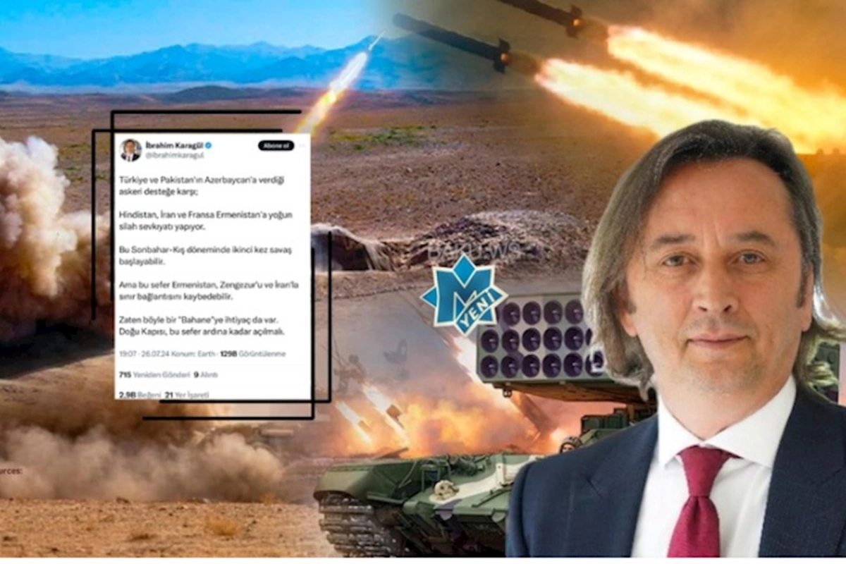 Payızda yeni müharibə başlayır, Ermənistan Zəngəzuru itirir — Ərdoğana yaxın qəzetin rəhbərindən ŞOK yazı (FOTO)