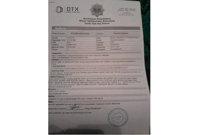 Ağır əməliyyat keçirən gəncin dəstəyə ehtiyacı var — FOTOLAR
