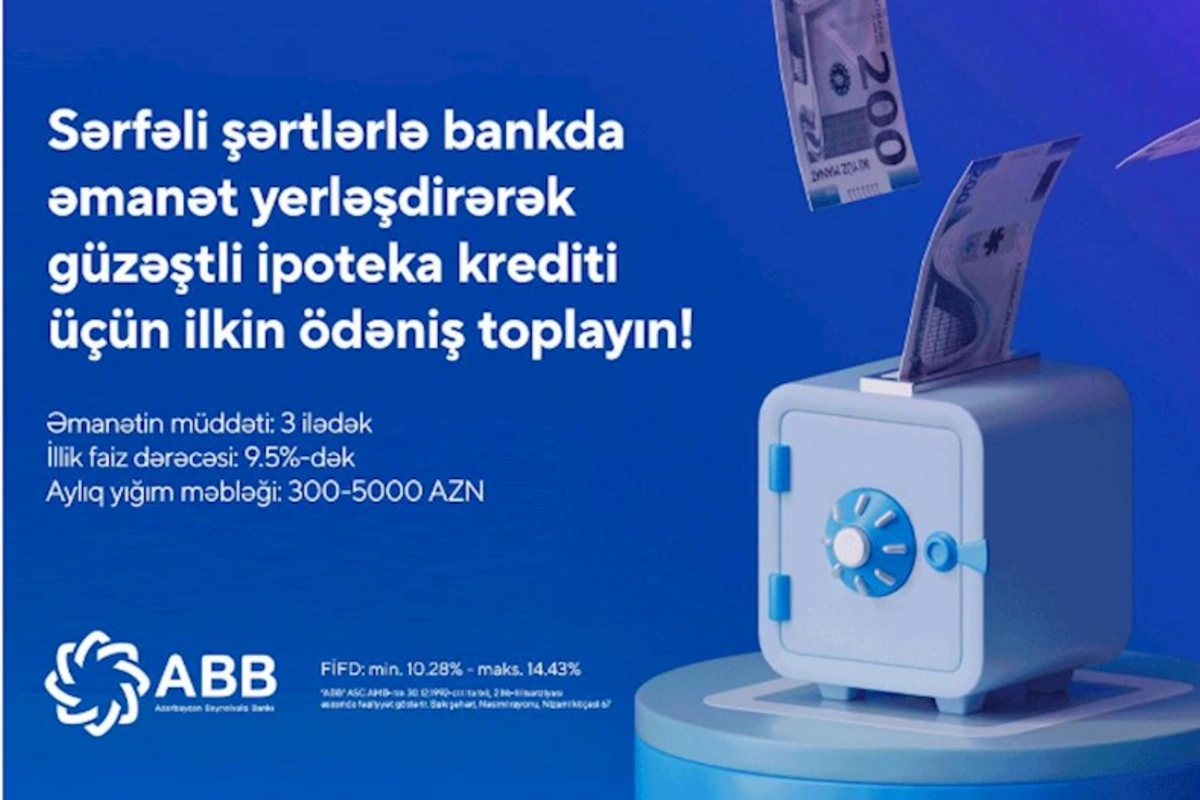 Ev almaq istəyənlər üçün ABB-dən yeni fürsət
