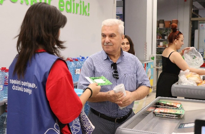 Gəlin, polietilen paketlərdən imtina edək və ekoloji təmiz alternativlərdən istifadəyə önəm verək — FOTOLAR
