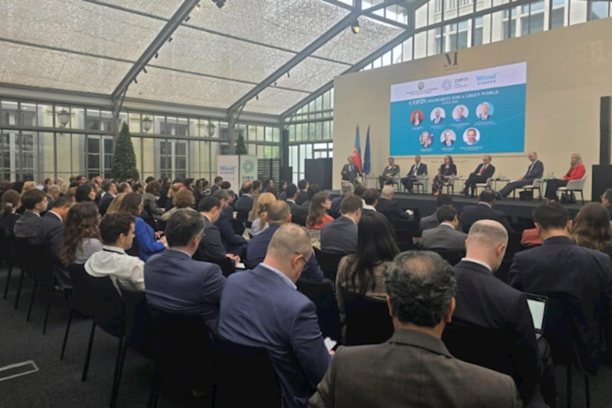 Brüsseldə “COP29: Yaşıl dünya naminə həmrəylik” adlı konfrans təşkil olunub