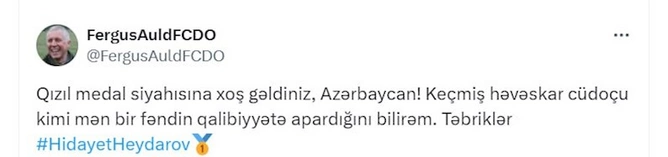 Böyük Britaniyanın səfiri Hidayət Heydərovu təbrik etdi — FOTO Böyük Britaniyanın səfiri Hidayət Heydərovu təbrik etdi — FOTO