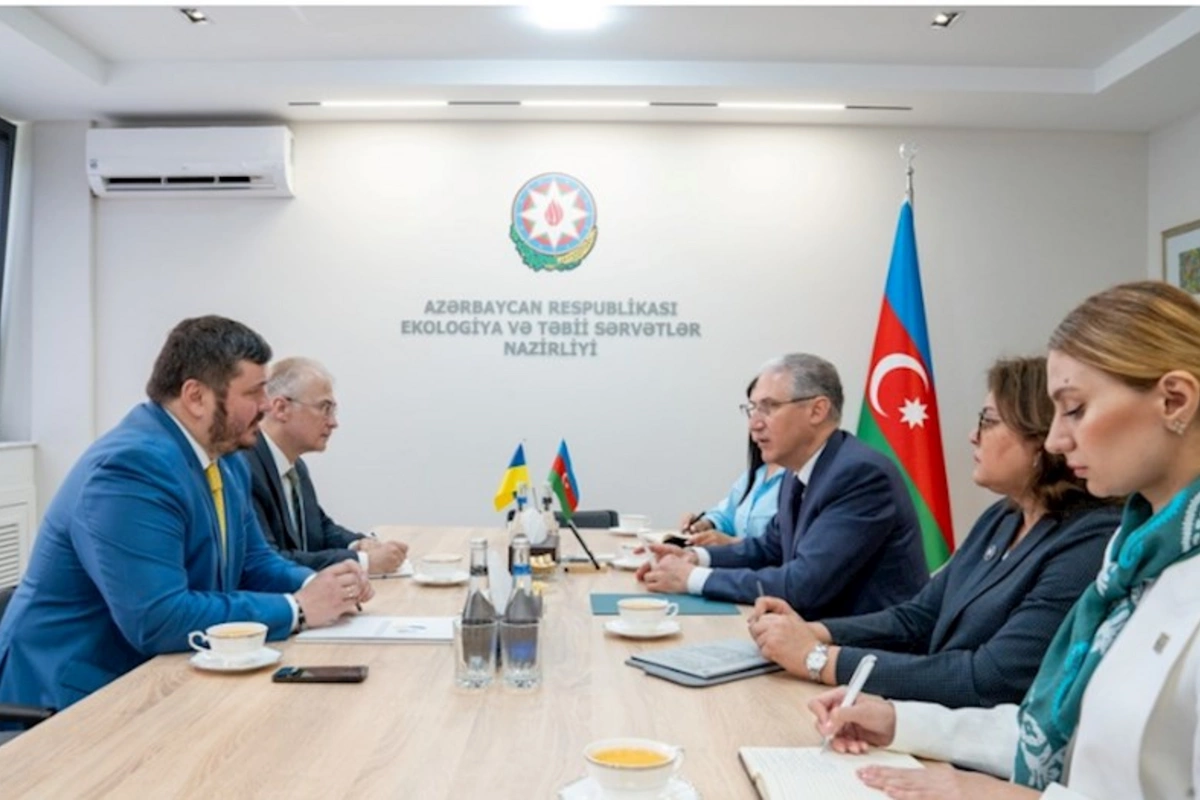 Muxtar Babayev Ukrayna səfiri ilə COP29-a hazırlığı müzakirə etdi