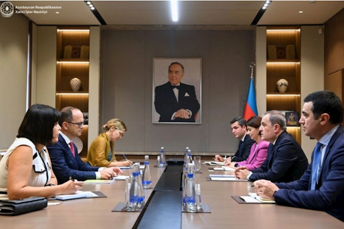 Ceyhun Bayramov ATƏT DTİHB Müşahidə Missiyasının rəhbərini qəbul etdi — FOTO