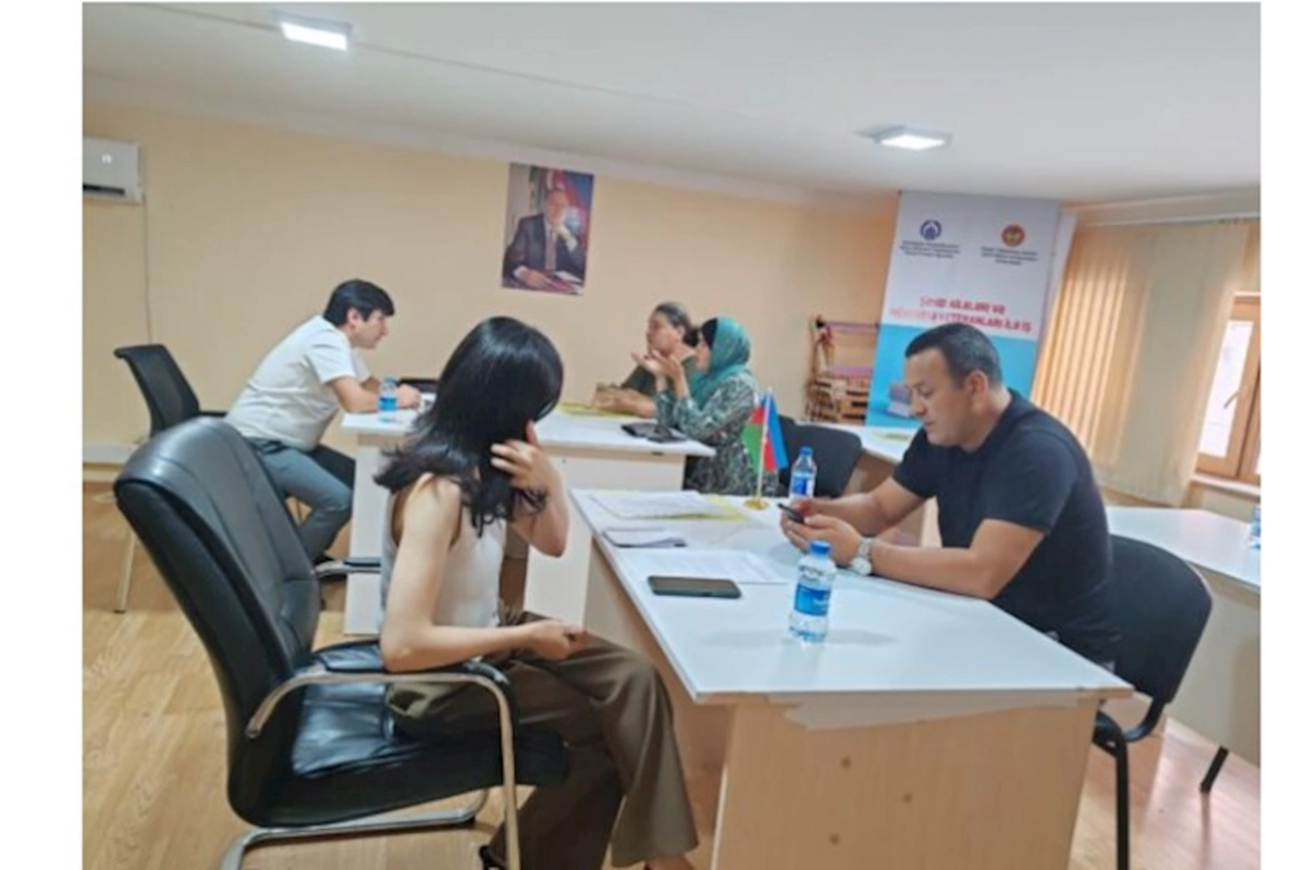 Şəhid ailələri və müharibə veteranları ilə iş adlı layihə davam edir — FOTOLAR