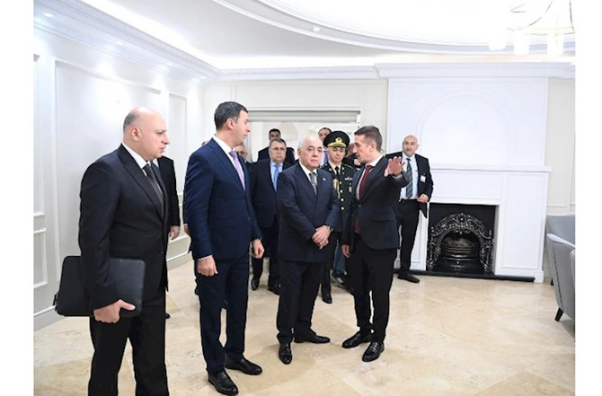 Əli Əsədov Azərbaycanın İrandakı səfirliyində — FOTOLAR