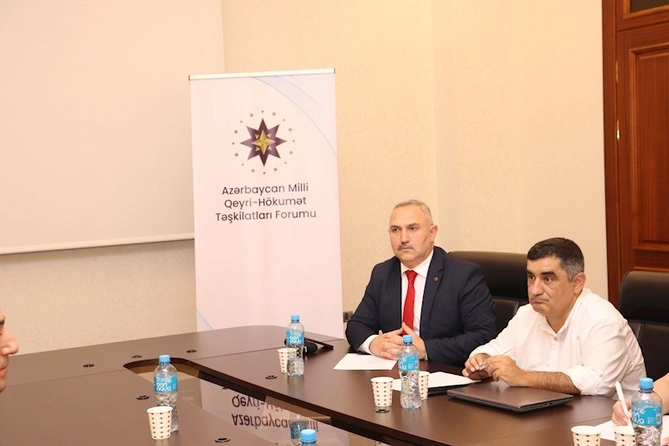 AMQF İdarə Heyətinin üzvləri PA nümayəndəsi ilə görüşüb — FOTOLAR