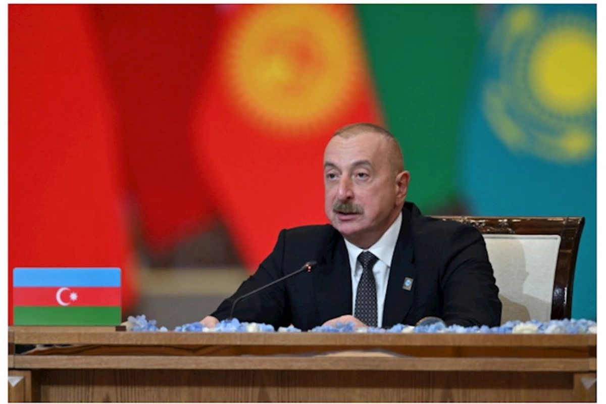 İlham Əliyev ŞƏT plyus formatında görüşdə çıxış edib — YENİLƏNİB