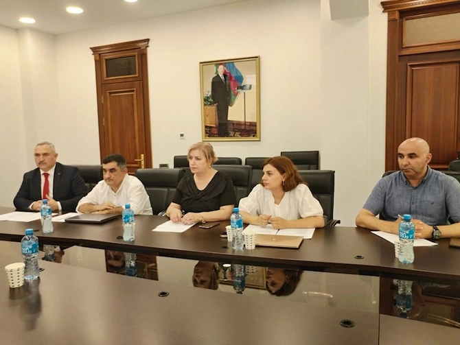 AMQF İdarə Heyətinin üzvləri PA nümayəndəsi ilə görüşüb — FOTOLAR