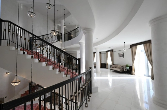 Prezident “Qarabağ” hotelinin açılışında — FOTOLAR