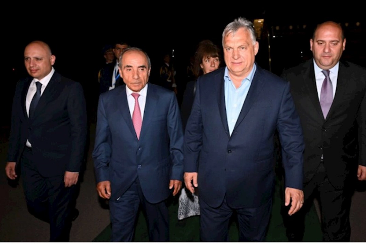 Orban Şuşaya gəldi — FOTOLAR
