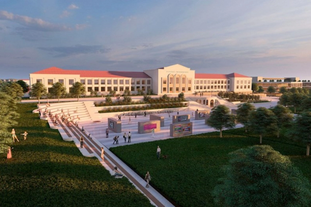 Nazir Qarabağ Universitetinin gələcək görüntülərini paylaşdı — FOTOLAR