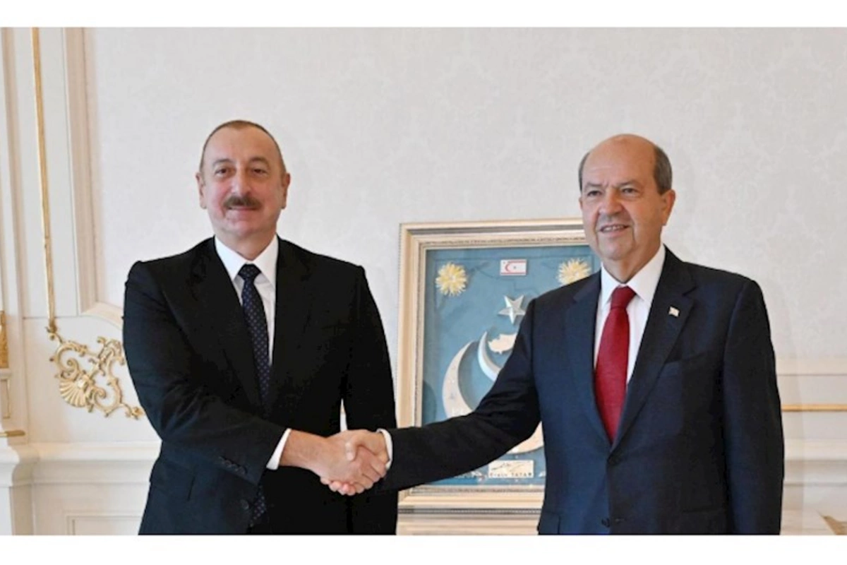 İlham Əliyev Şuşada Şimali Kiprin Prezidentini qəbul edib