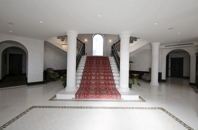 Prezident “Qarabağ” hotelinin açılışında — FOTOLAR