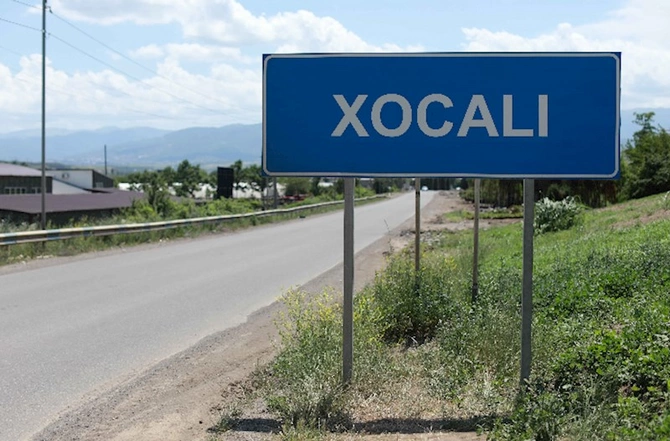Dövlət Komitəsi Xocalı şəhərinə infotur təşkil edib — FOTOLAR