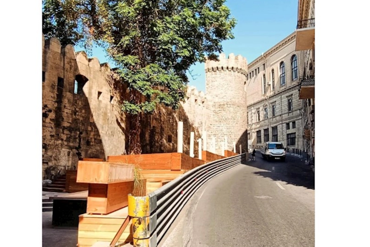 İçərişəhər ərzisində tikinti aparılır, aidiyyəti qurum tapılmır