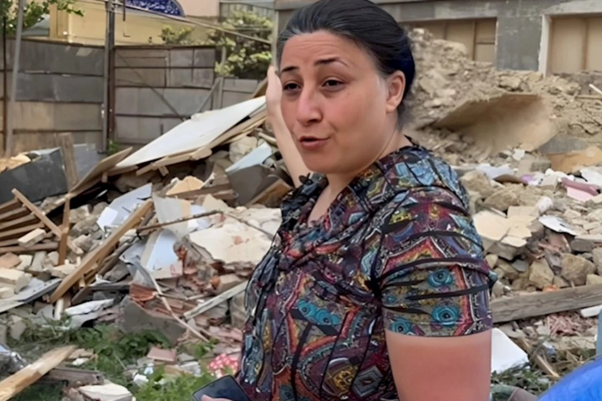 Evi qanunsuz sökülən qadınla bağlı SON XƏBƏR