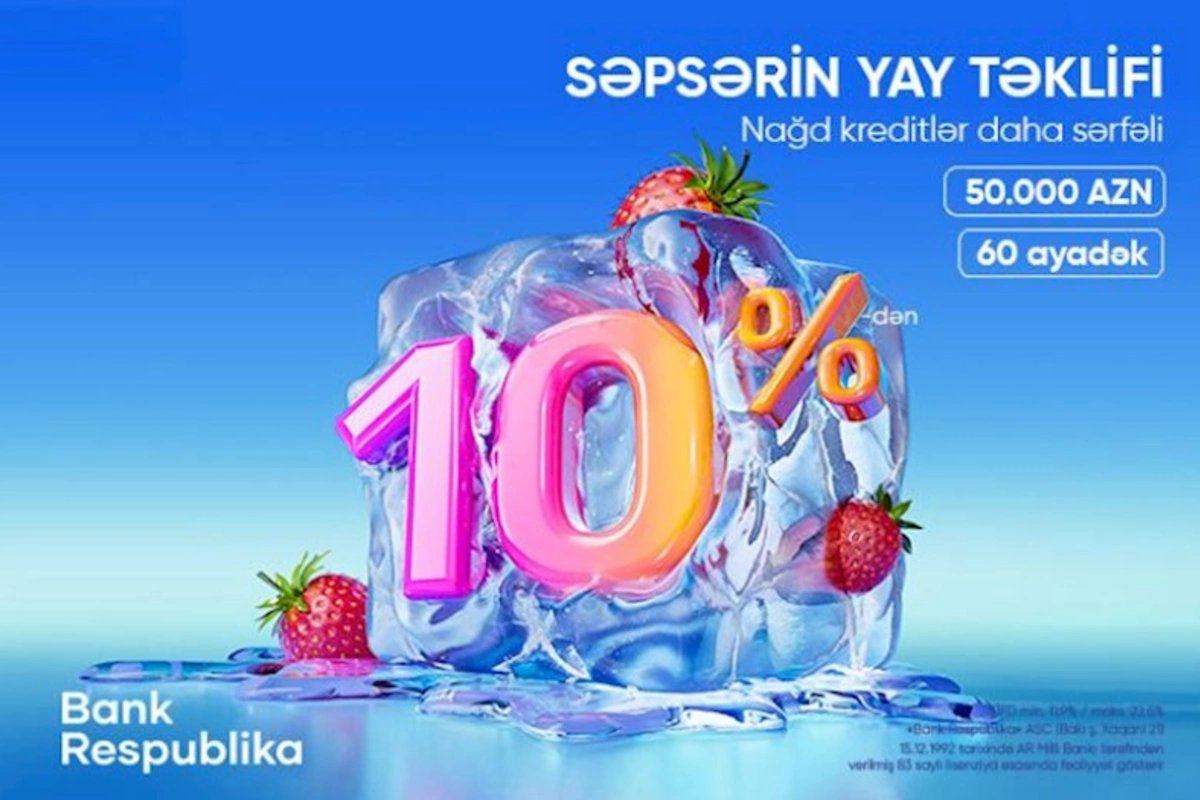 “Bank Respublika”dan SƏPSƏRİN kredit şərtləri!