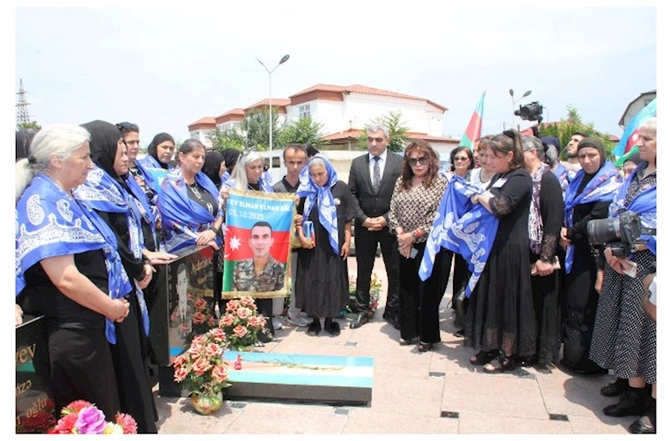 “Şəhid ailələrinin cəmiyyətə sağlam inteqrasiyasina dəstək olaq” layihəsinin icrası Qubada davam etdi — FOTOLAR