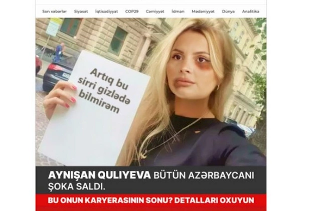 Bloger Aynişan Quliyevanın adından dələduzluq edilib — FOTO
