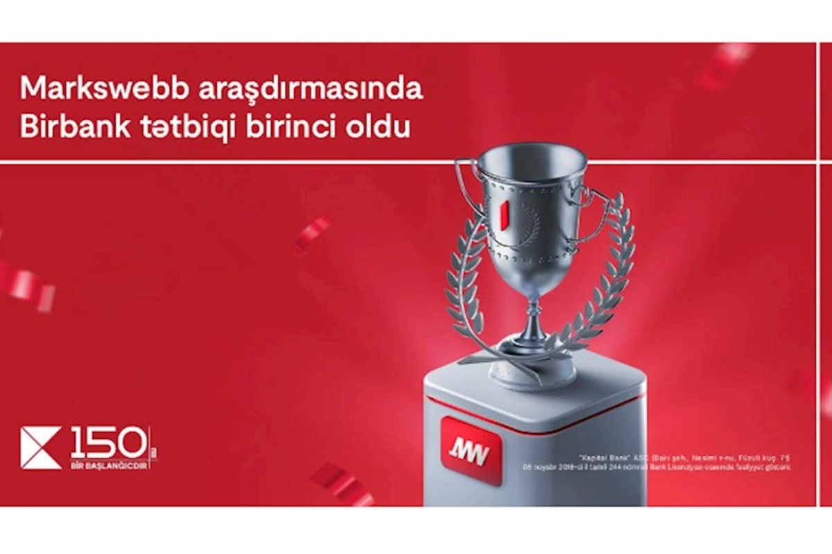 Kapital Bank “Markswebb”in mobil bankçılıq sıralamasında 1-ci yerdədir