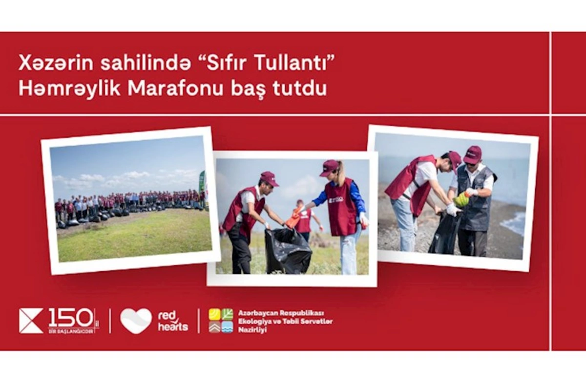 Xəzər Günündə “Sıfır Tullantı” həmrəylik marafonu baş tutdu