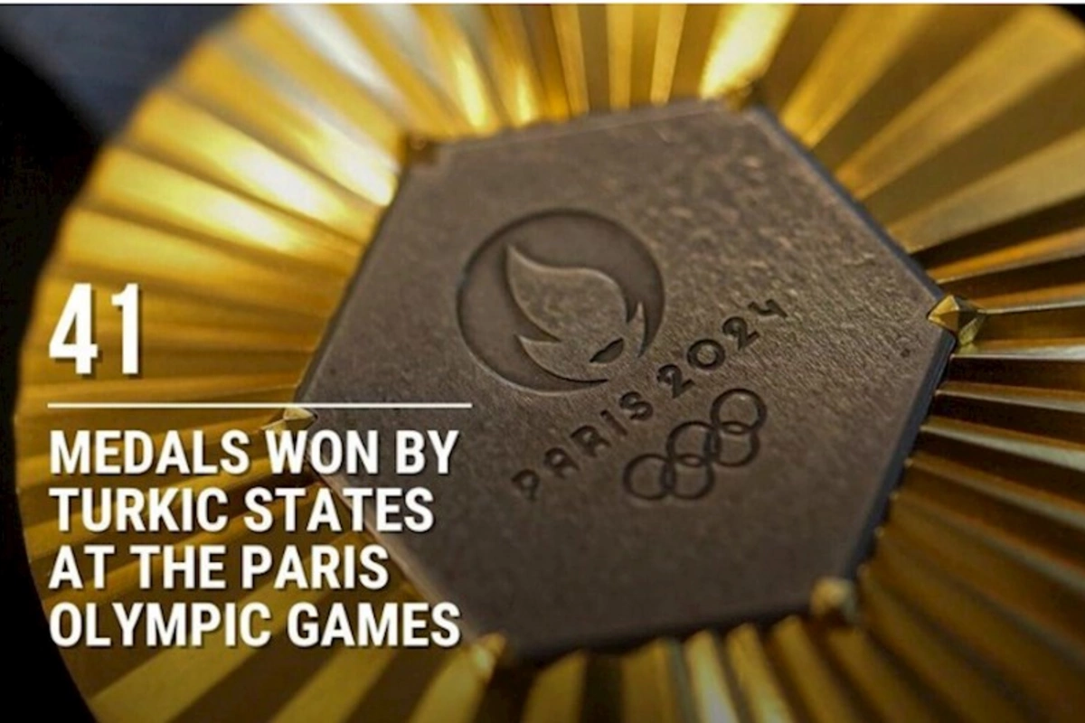 Türk dövlətlərinin idmançıları Paris Olimpiadasında 41 medal qazanıblar