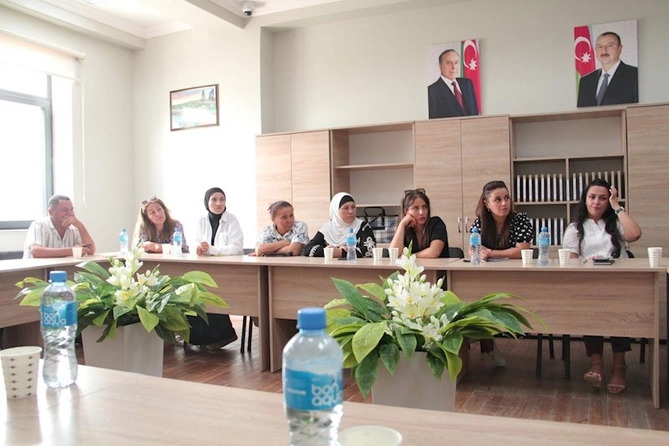 Ermənistanın Azərbaycana qarşı ekoloji terroru Ağalıda müzakirə olundu — FOTOLAR Ermənistanın Azərbaycana qarşı ekoloji terroru Ağalıda müzakirə olundu — FOTOLAR