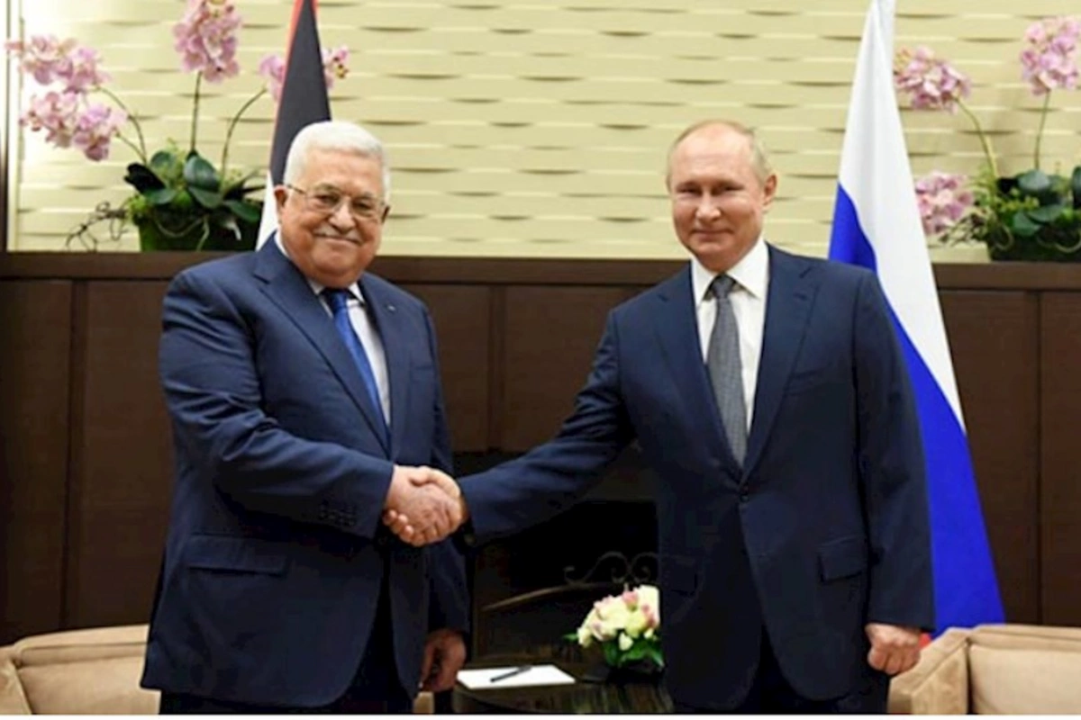 Putinlə Mahmud Abbasın görüşü başladı