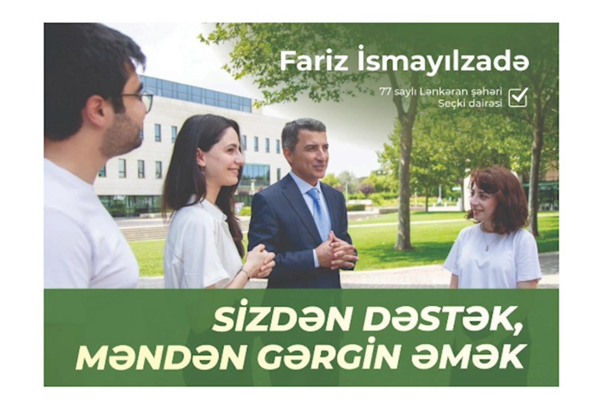 Fariz İsmayılzadə Lənkəran şəhərində seçicilər ilə görüşlər keçirdi — FOTOLAR