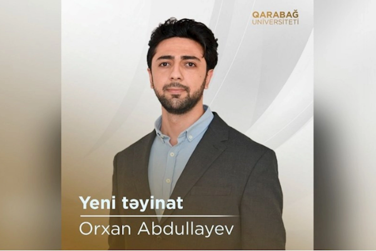 Qarabağ Universitetində yeni təyinat olub