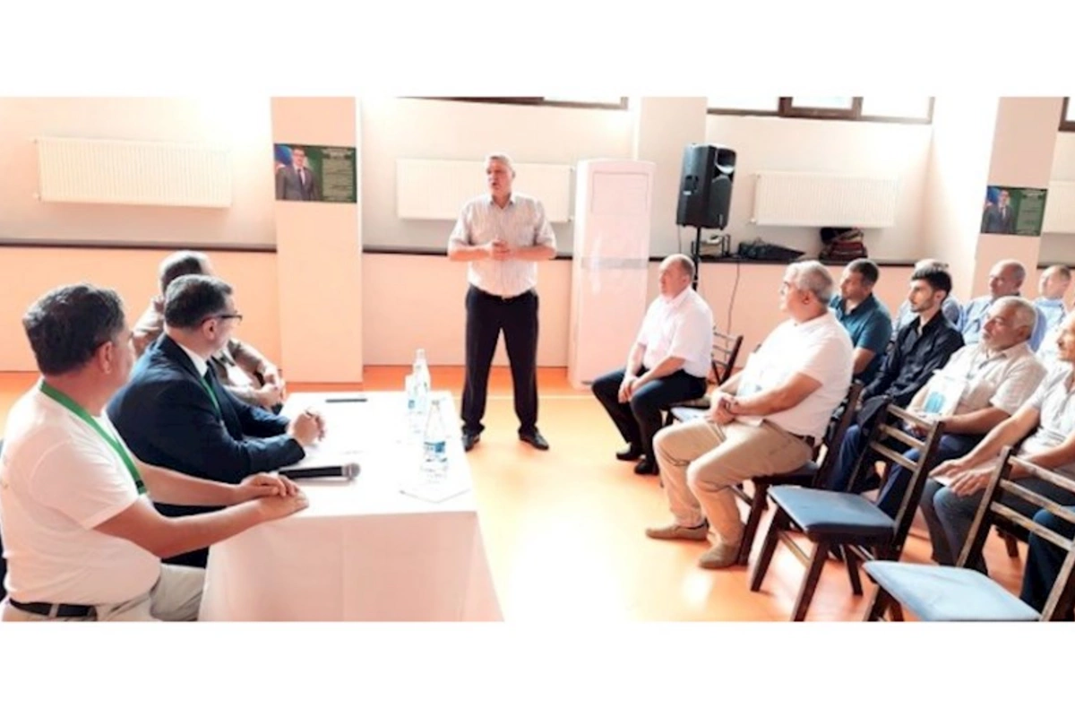 Deputatlığa namizəd Novruzəli Aslanovun İsmayıllıda seçicilərlə görüşləri davam edir — FOTOLAR