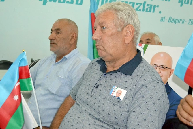 Elçin Mirzəbəyli Ərəbmehdibəy kəndində seçicilərlə görüşüb — FOTOLAR