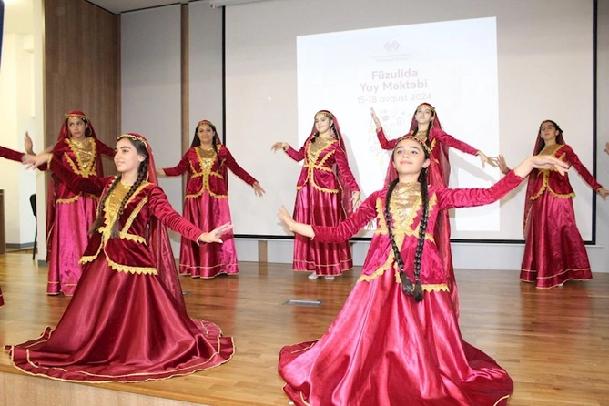 “Füzulidə yay məktəbi” layihəsinin açılış mərasimi oldu — FOTOLAR