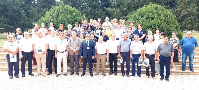 Deputatlığa namizəd Novruzəli Aslanovun İsmayıllıda seçicilərlə görüşləri davam edir — FOTOLAR