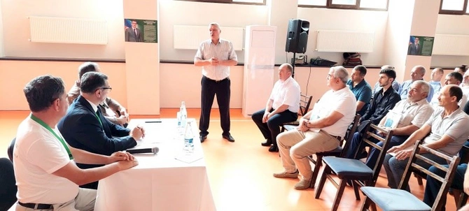 Deputatlığa namizəd Novruzəli Aslanovun İsmayıllıda seçicilərlə görüşləri davam edir — FOTOLAR