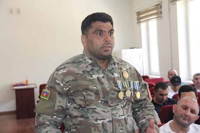 “Şəhid ailələri və müharibə veteranları ilə iş” adlı layihə davam edir — FOTOLAR “Şəhid ailələri və müharibə veteranları ilə iş” adlı layihə davam edir — FOTOLAR