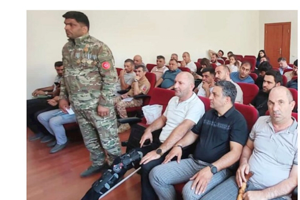 “Şəhid ailələri və müharibə veteranları ilə iş” adlı layihə davam edir — FOTOLAR