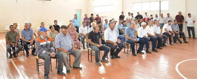 Qasımlı Mircəlil Goranboyda yaşayan kəlbəcərli seçicilərlə görüş keçirdi — FOTOLAR Qasımlı Mircəlil Goranboyda yaşayan kəlbəcərli seçicilərlə görüş keçirdi — FOTOLAR