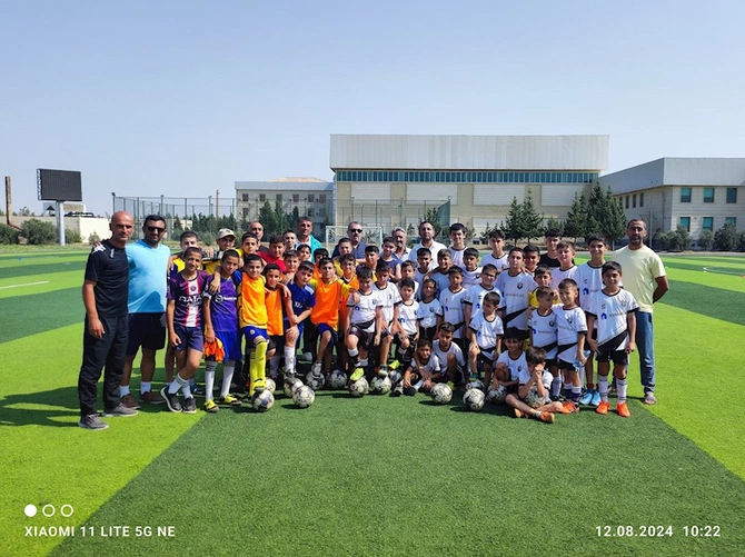 ATXƏM Şirvan və Qaraçalada futbolun inkişafına dəstək verir — FOTOLAR
