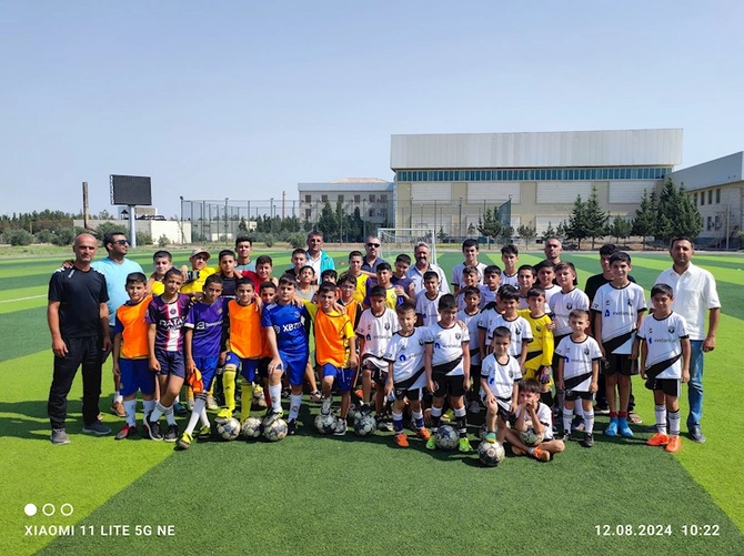 ATXƏM Şirvan və Qaraçalada futbolun inkişafına dəstək verir — FOTOLAR