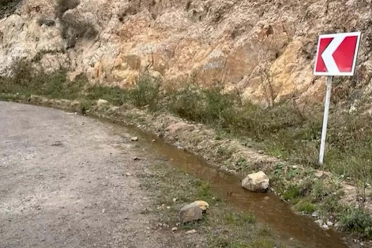 Şuşadan Laçına gedən yoldakı bulağın ətrafı təmizləndi — VİDEO