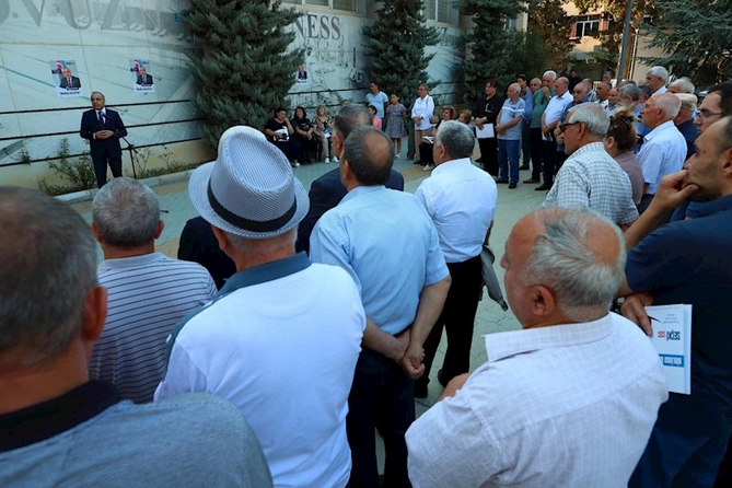Binəqədi sakinləri ilə növbəti görüş — “Sıra indi bizdədir!” (FOTOLAR)