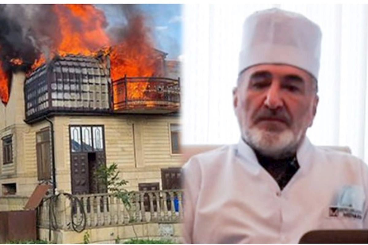 Masallıda yanan ev tanınmış həkimə məxsus imiş — FOTO