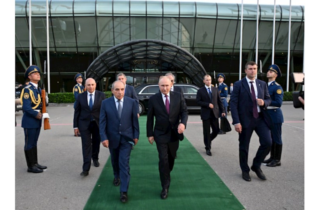 Putinin Azərbaycana səfəri başa çatdı — FOTO