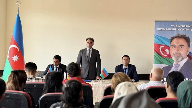 Zaur Şükürov: Deputat seçilsəm, seçicilərimi qalib Azərbaycanımızın Milli Məclisində layiqincə təmsil edəcəm (FOTOLAR)